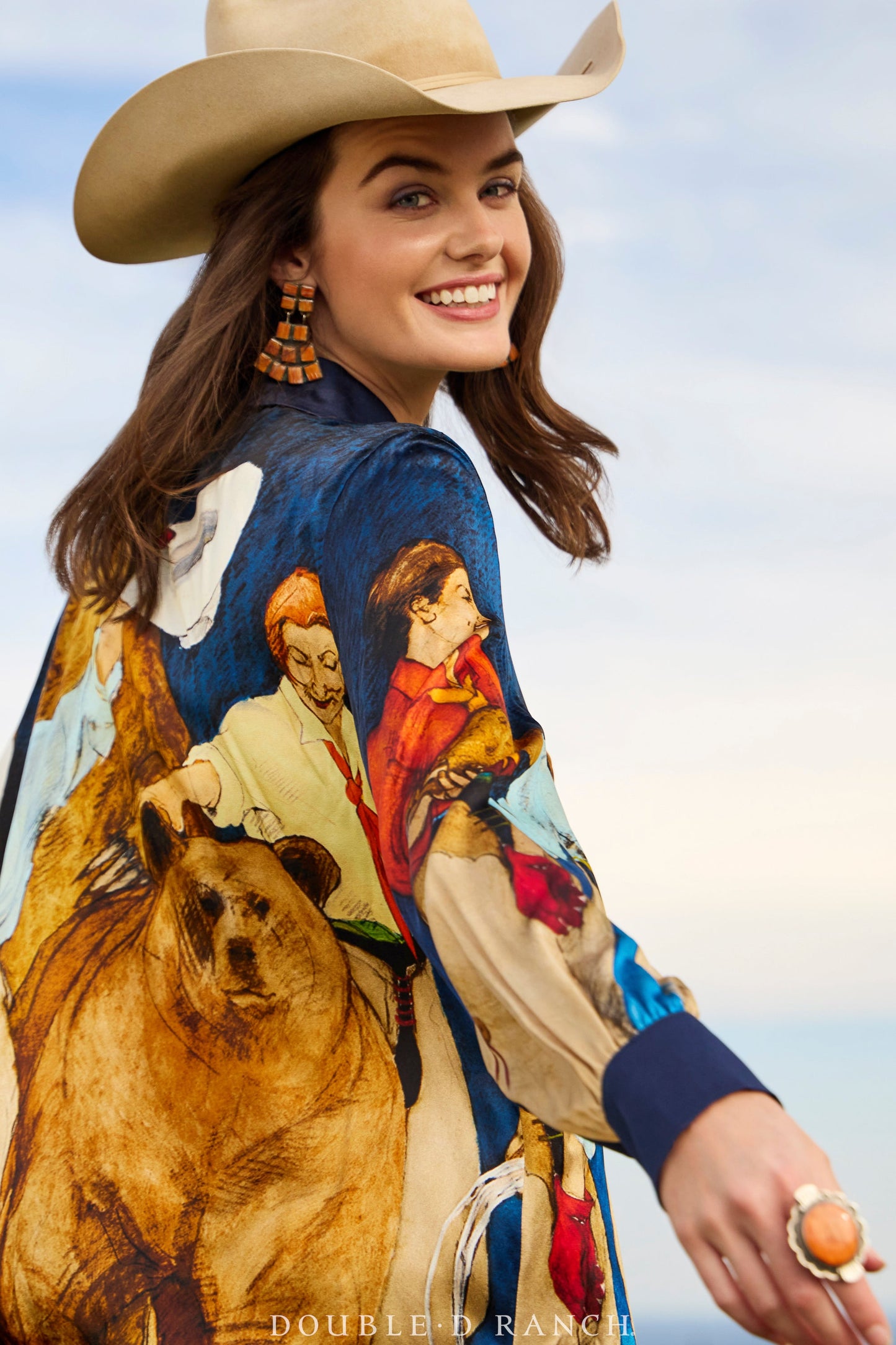 Earth, Wind, Fire and Water Blouse