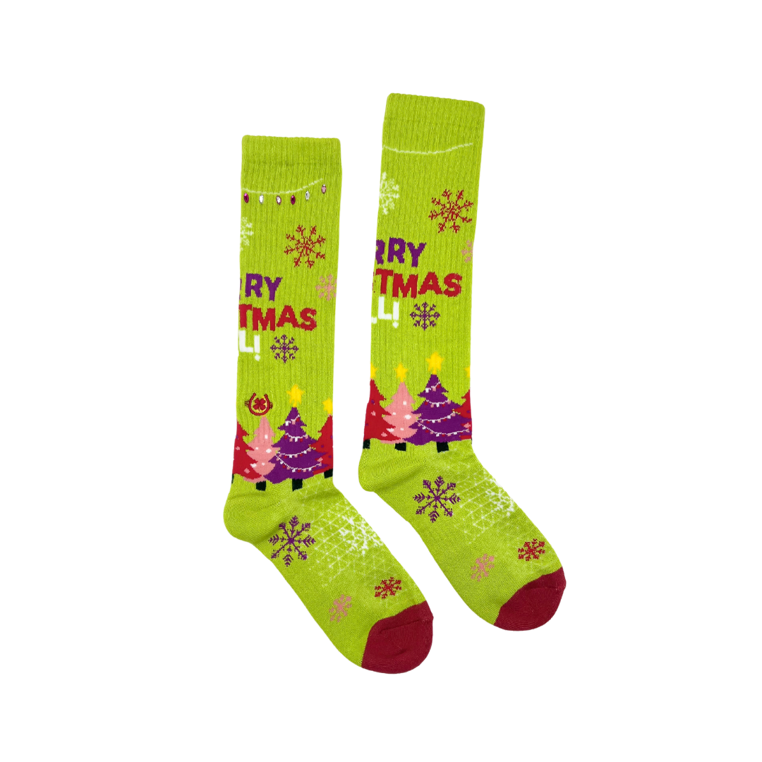 Merry Christmas Y'all Socks