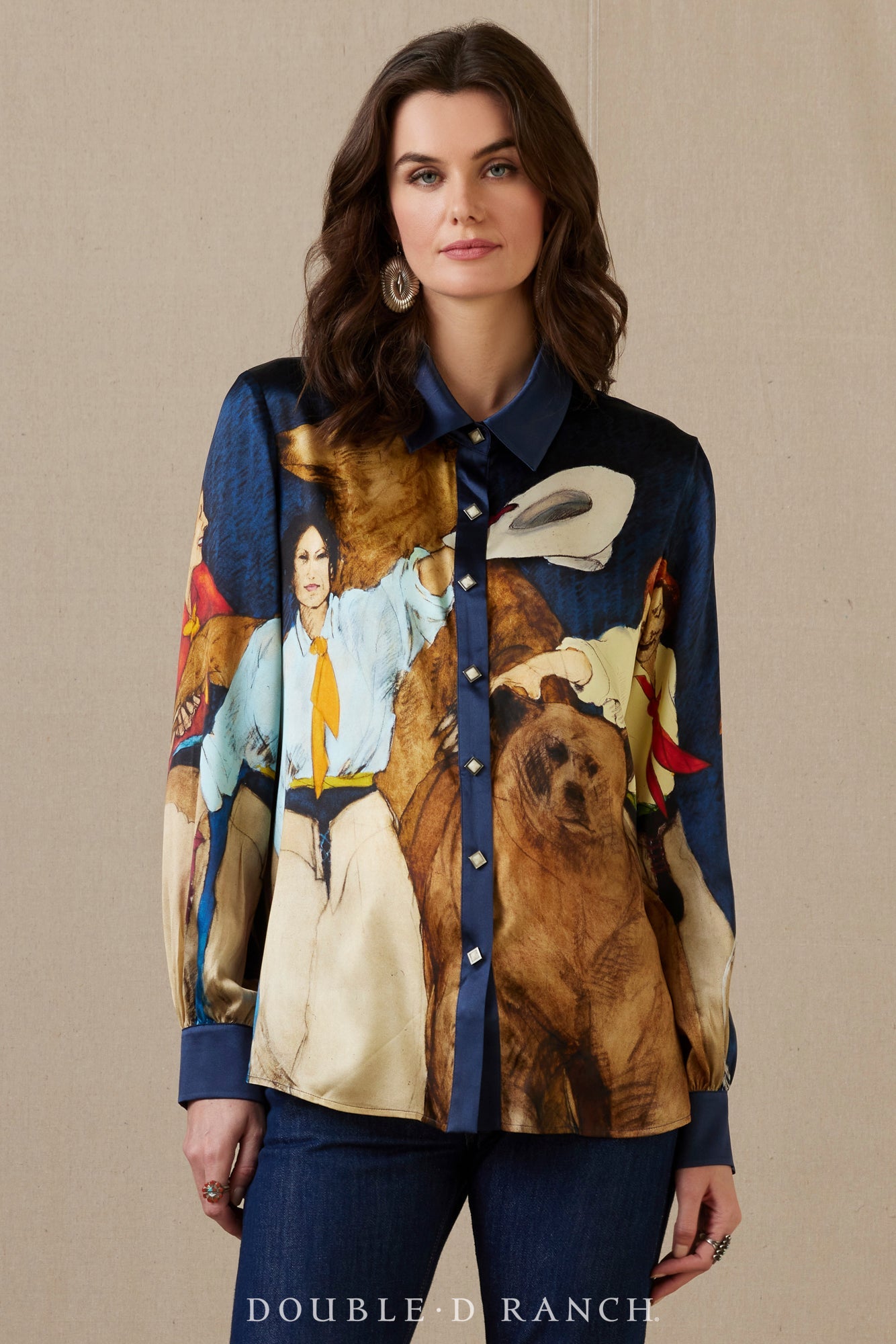 Earth, Wind, Fire and Water Blouse