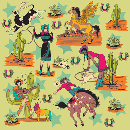 Bad Cowgirl Wild Rag Tumbleweed