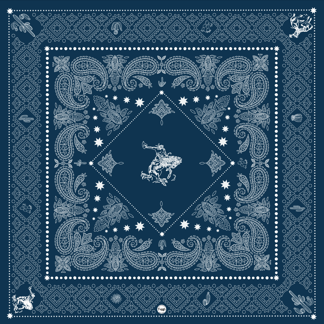 Fringe Scarves Banditos Long Tall