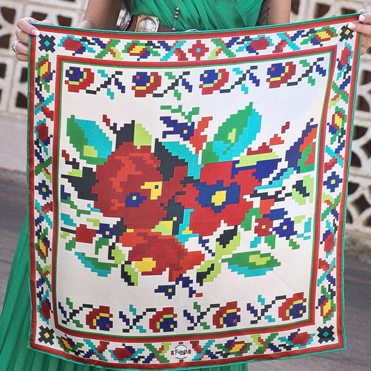 Fringe Scarves CrossStitch