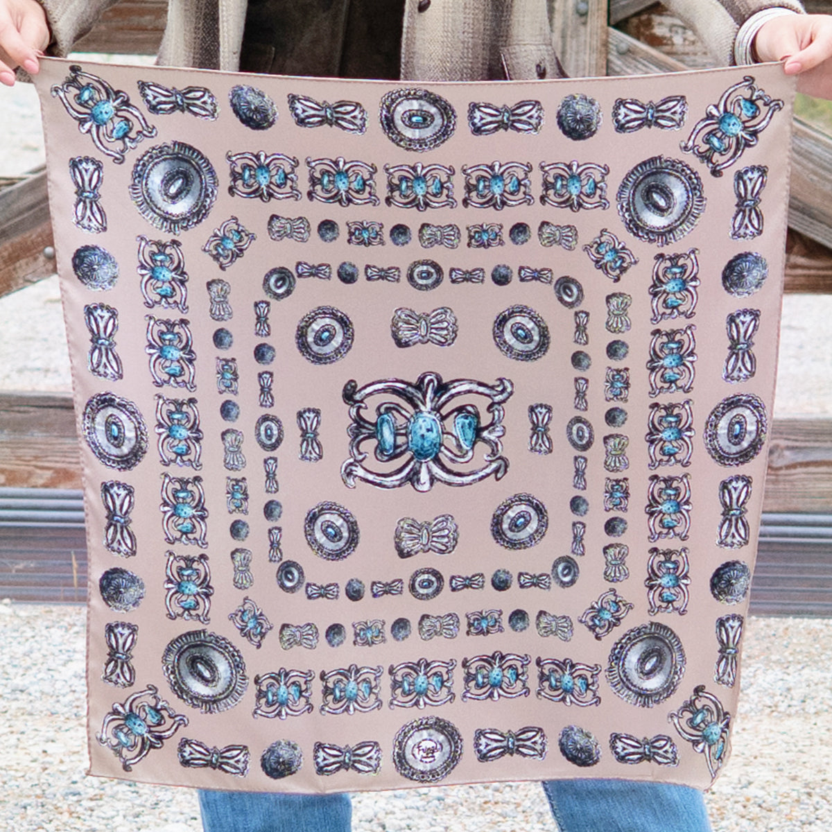 Fringe Scarves Turqs and Conchos