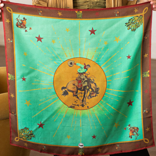 Fringe Scarves Mint Shorty