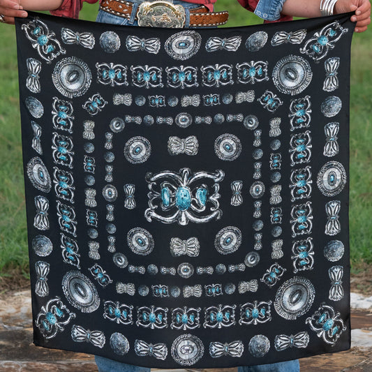 Fringe Scarves Turqs and Conchos