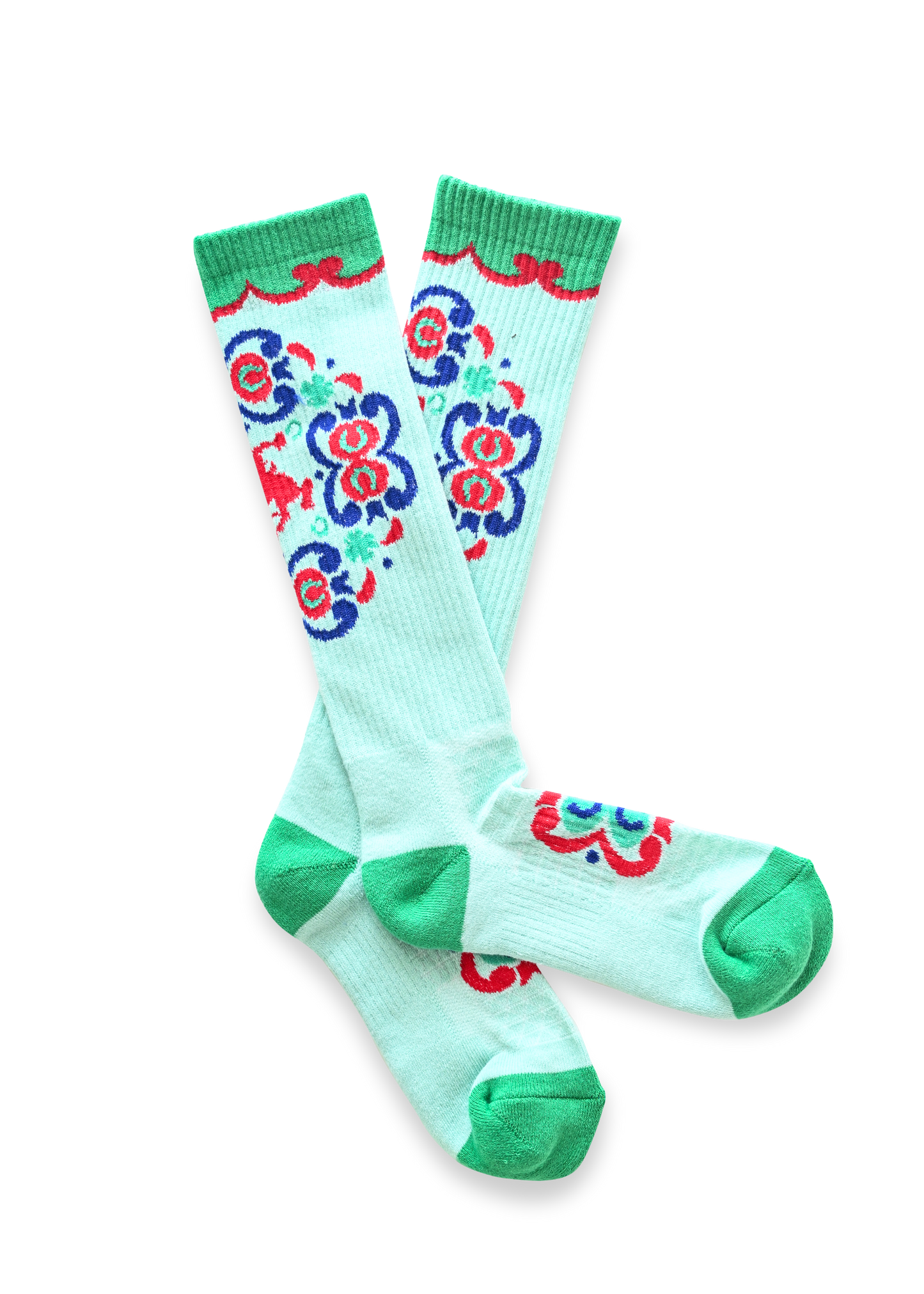 Ranch Glam Teal Performance Socks