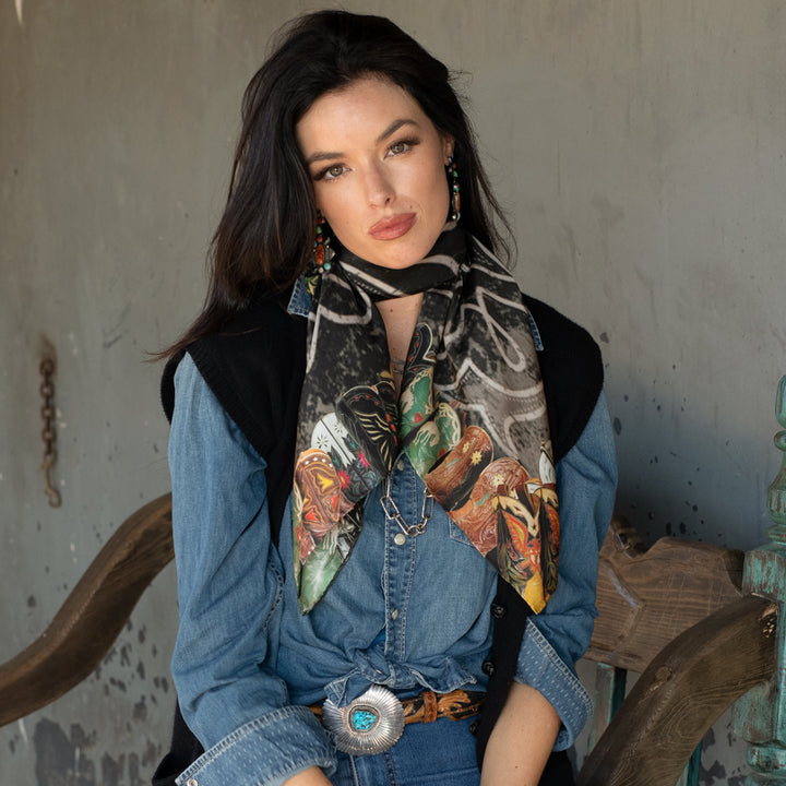 Fringe Scarves Tops