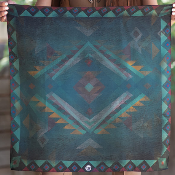 Fringe Scarves Santa Fe Jade