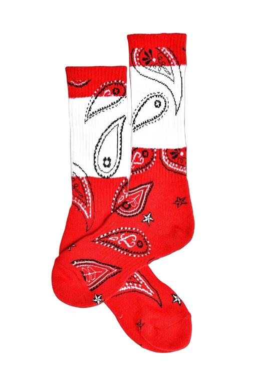 Don’t Ride in Fear Performance Socks Red