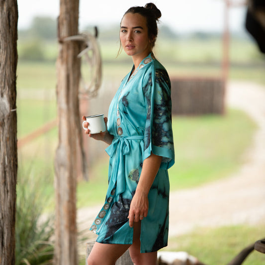 Fringe Kimono Robe - Kingman