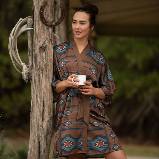 Fringe Kimono Robe - The Telluride