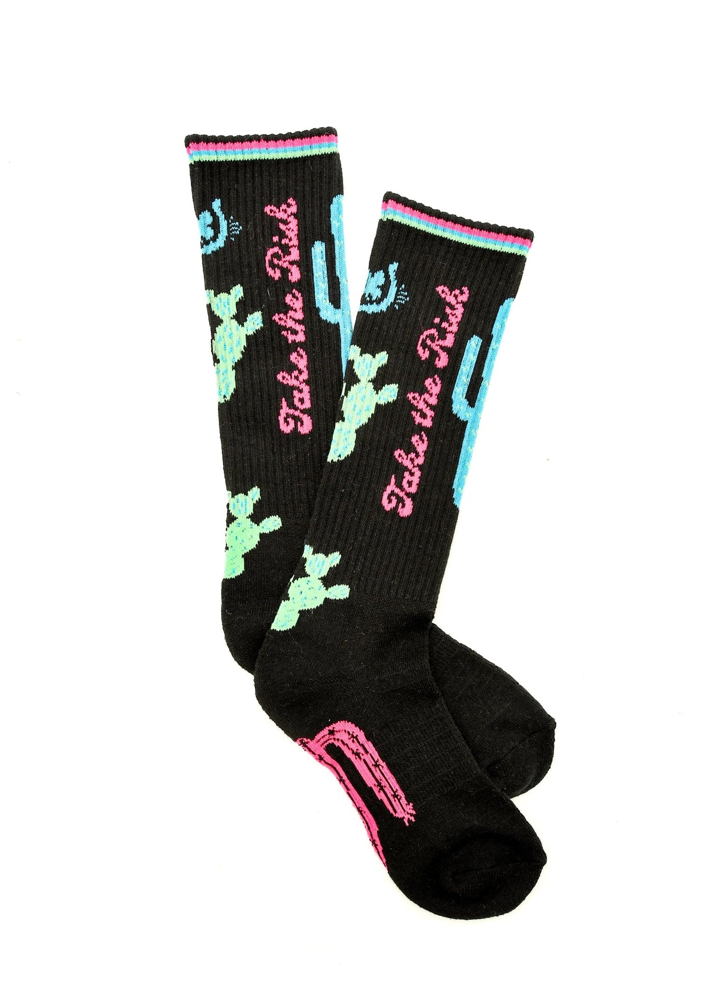 Take the Risk Black Performance Socks