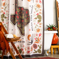 Fringe Shower Curtain - Miles & Miles