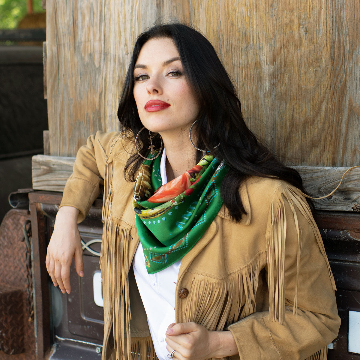 Fringe Scarves Hold Your Horses