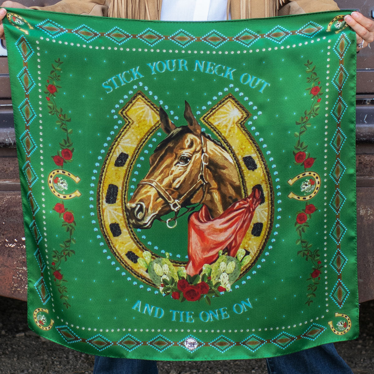 Fringe Scarves Hold Your Horses