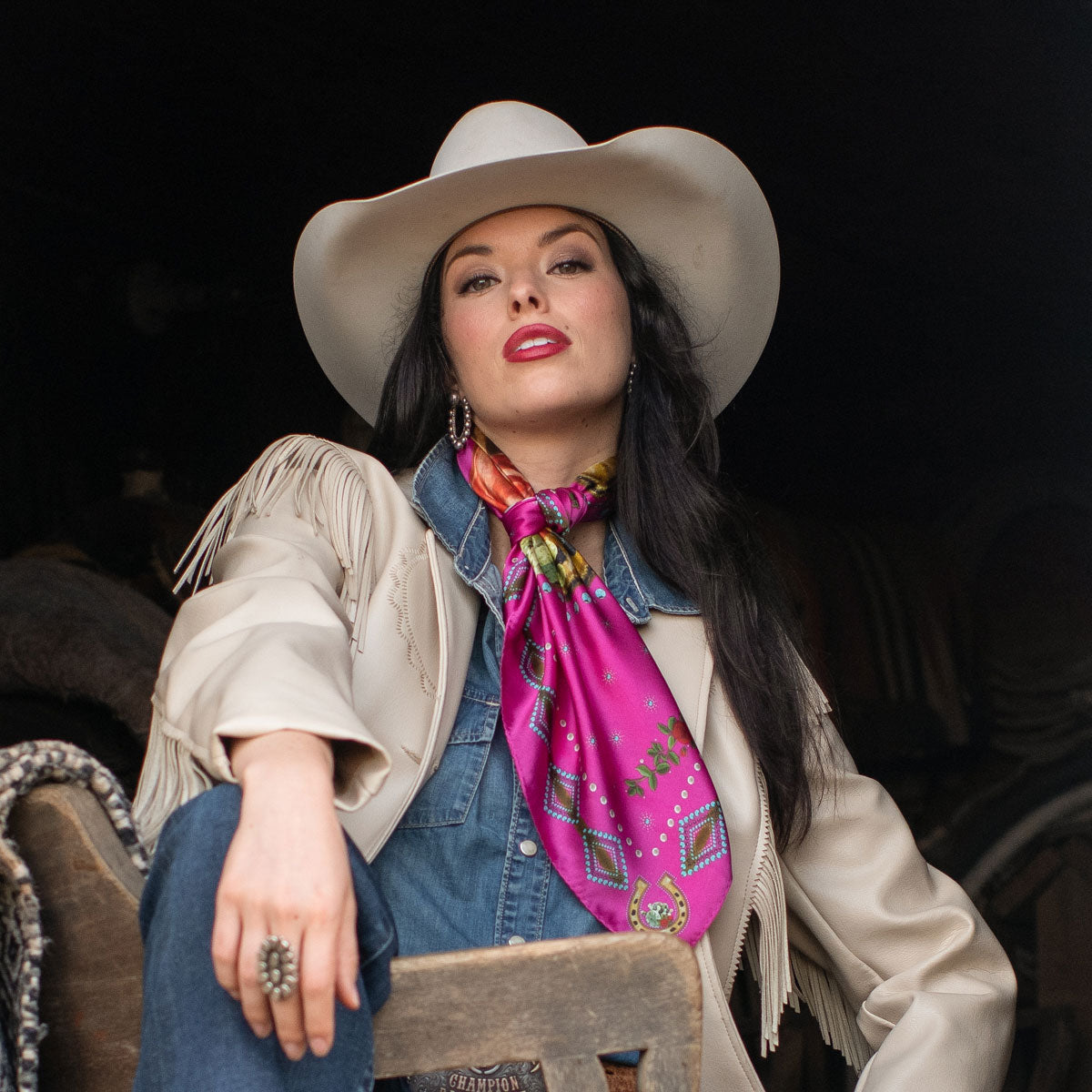 Fringe Scarves Hold Your Horses
