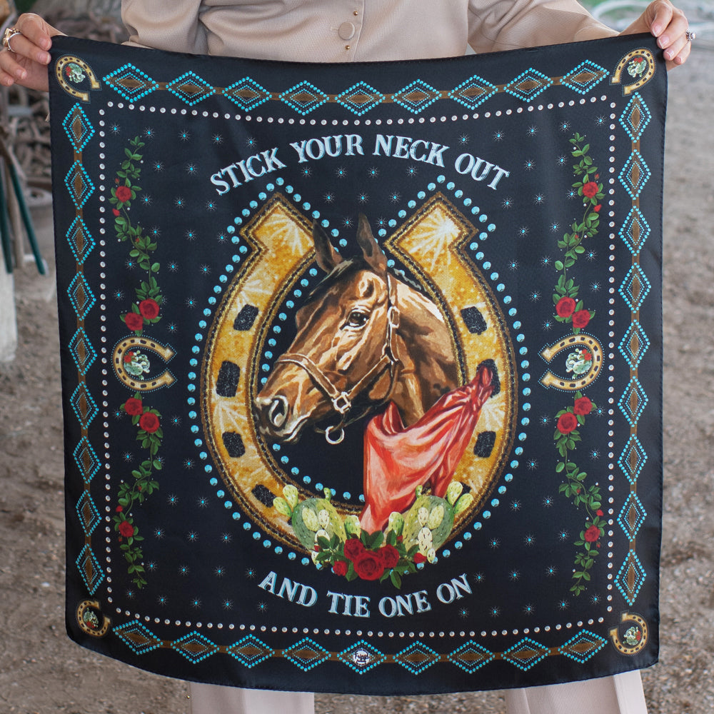 Fringe Scarves Hold Your Horses