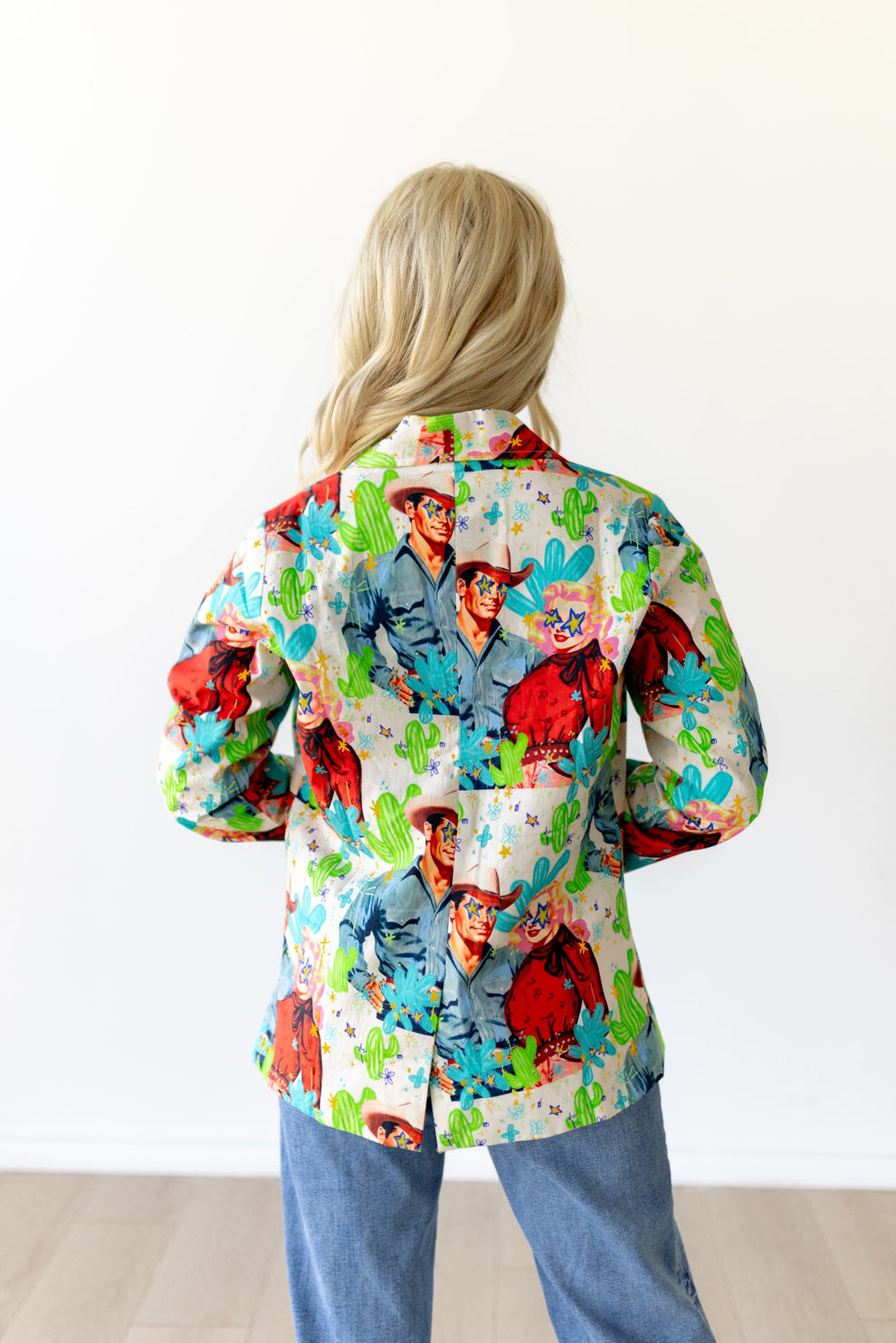 Vintage Cactus Blazer