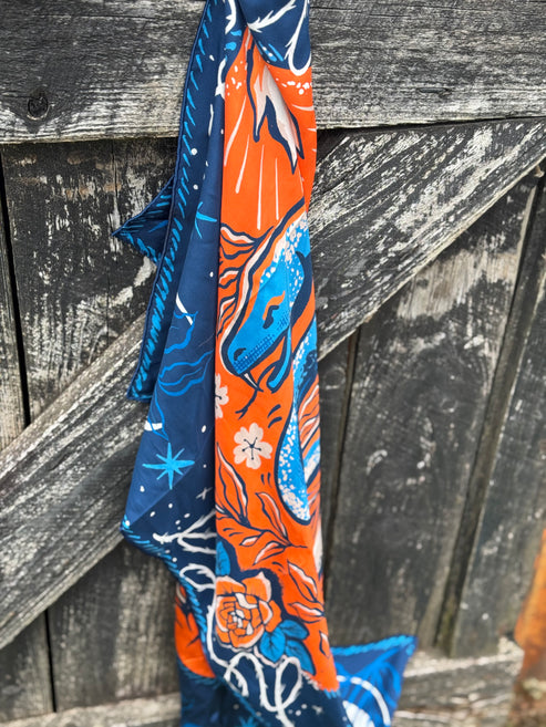 Bad Cowgirl Wild Rag Frontier Oracle