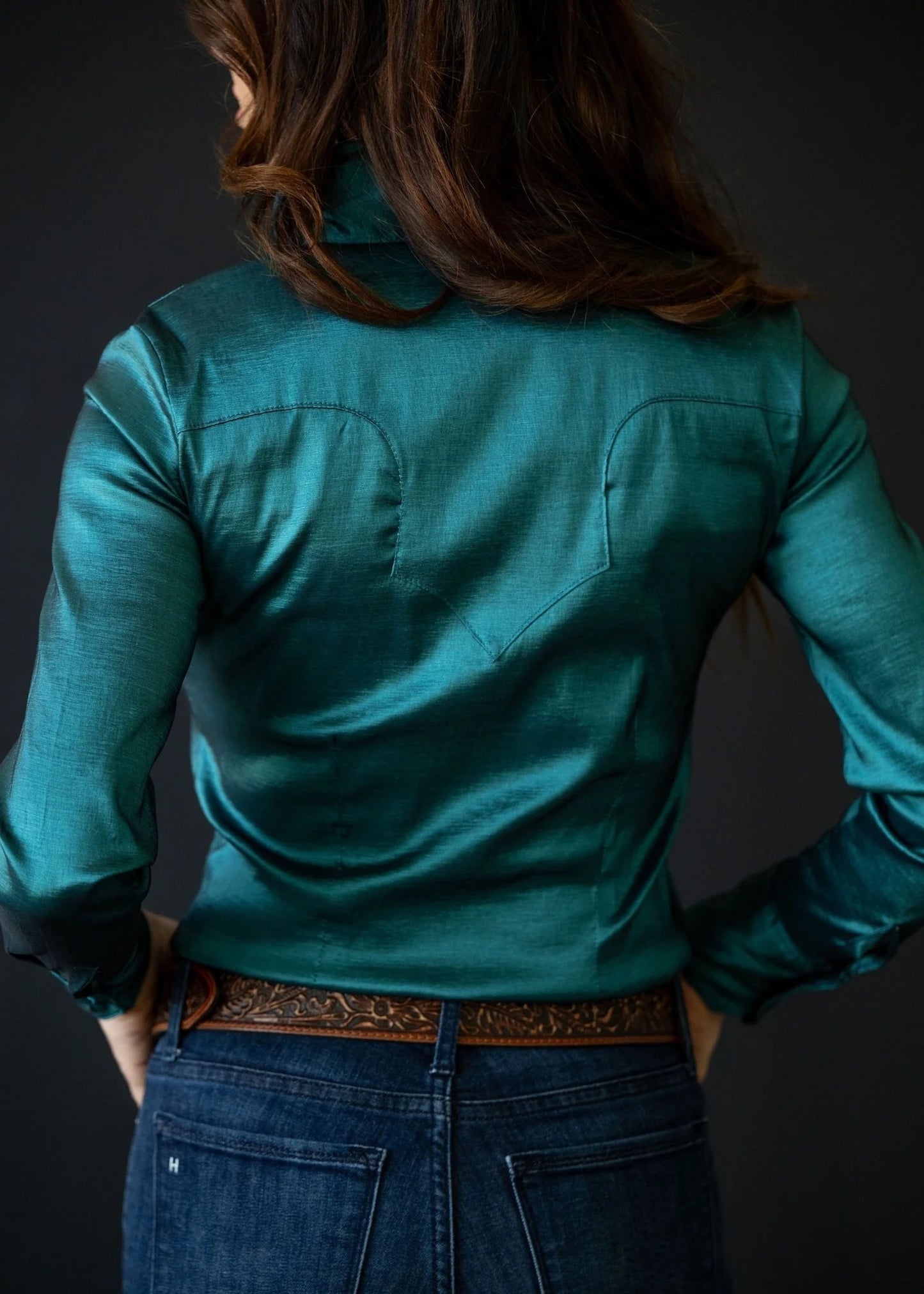 Frank & Rio Stretch Taffteta Turquoise