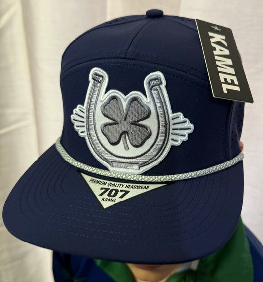 Lucky Chuck - Lucky Horseshoe 7 panel cap