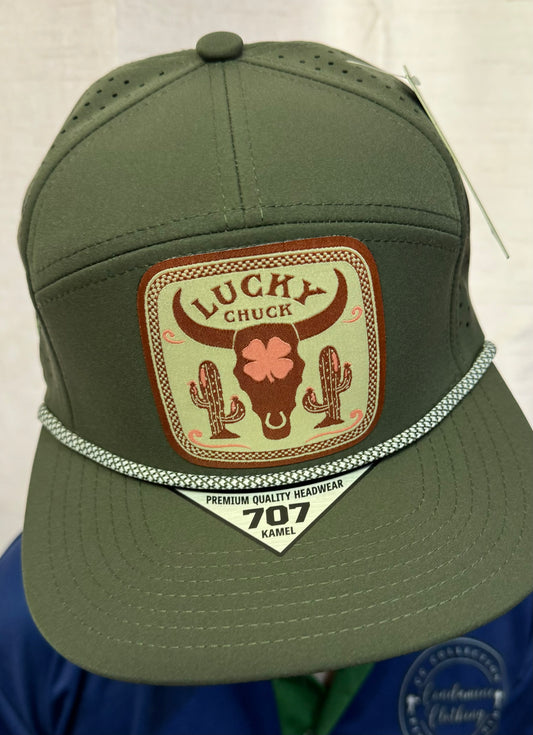 Lucky Chuck - Steer Head 7 Panel Cap