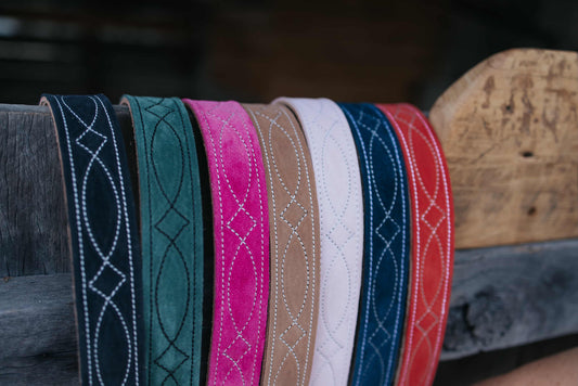 Lucksall Leather suede belt