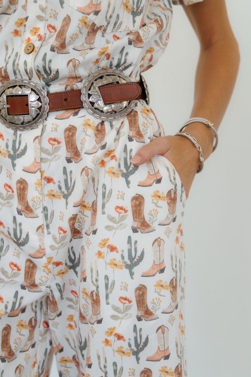 Howdy Hanny Desert Floral Romper