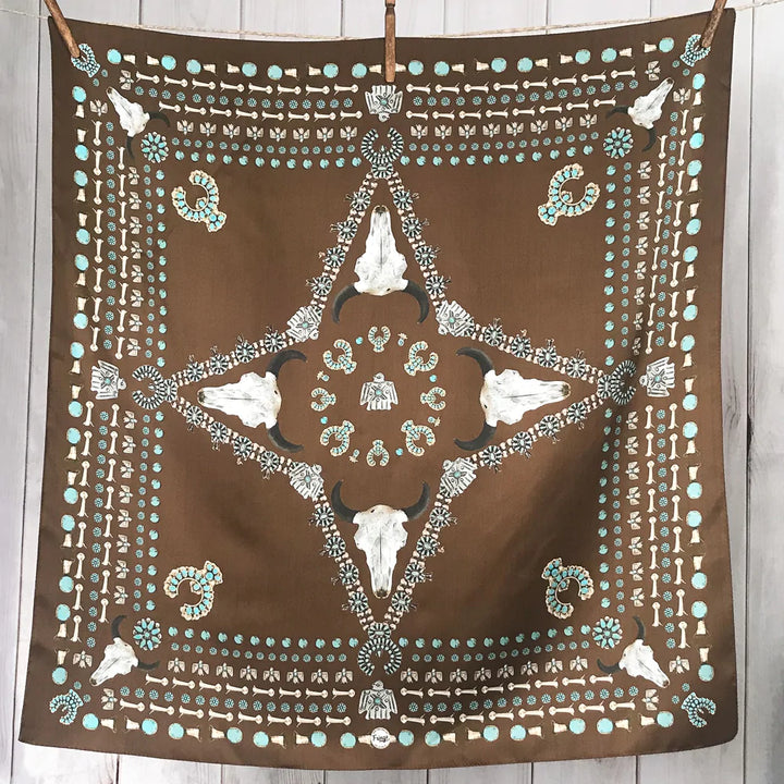 Fringe Scarves Squash Blossomed