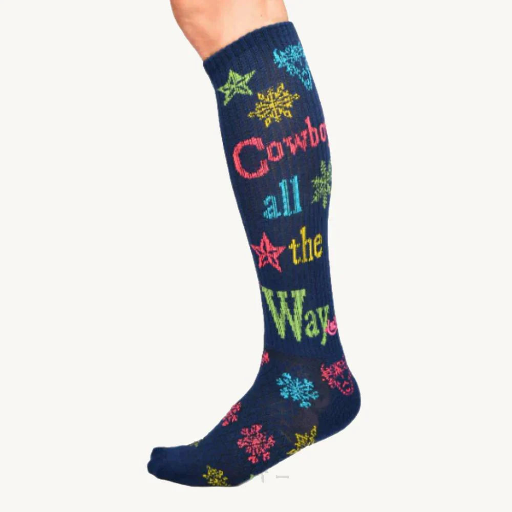 Lucky Chuck Cowboy All the Way Performance Socks