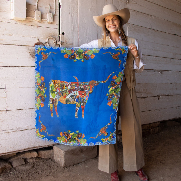 Fringe Scarves Pecos the Longhorn