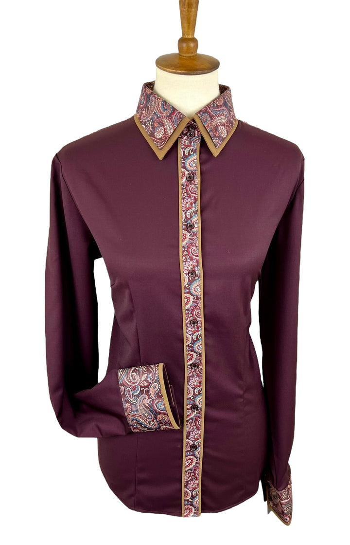 The Maroon Western Shirt