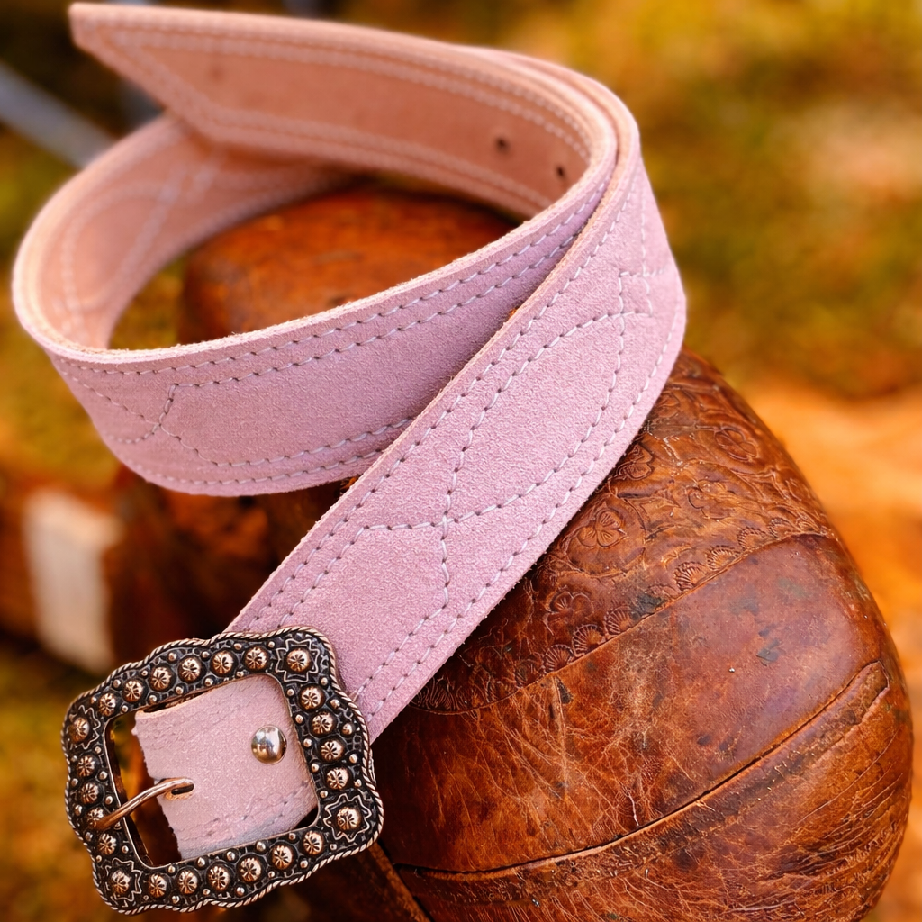 Lucksall Leather suede belt