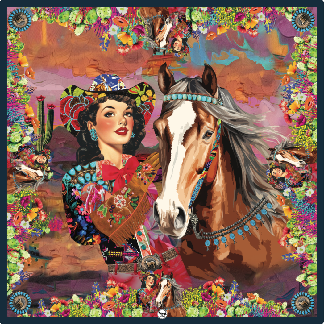 Fringe Scarves Queen of the Rodeo