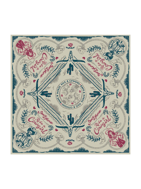 Bad Cowgirl Bandana Ride a Cowgirl