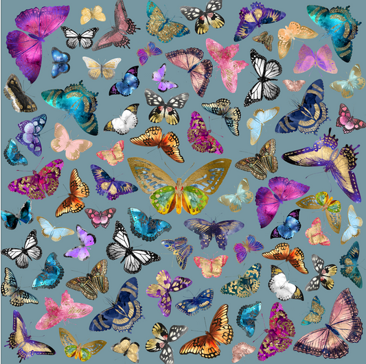 Fringe Scarves Butterfly Bandana