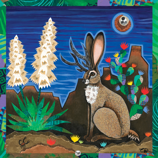 Fringe Scarves Song of the Jackalope