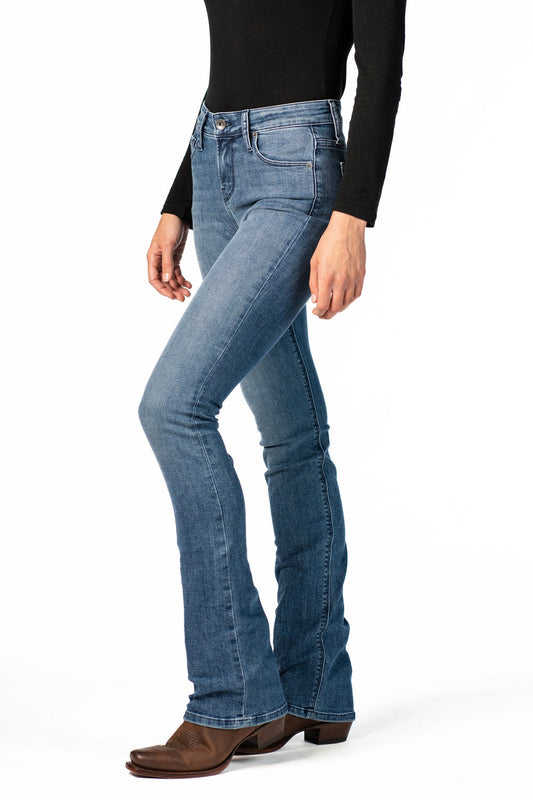 VENICE : Bootcut (Vintage Blue) Navy Stitch