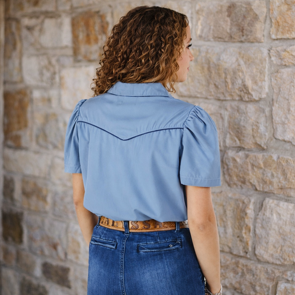 Blue Navy Short Sleeve