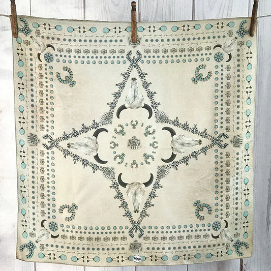 Fringe Scarves Squash Blossomed