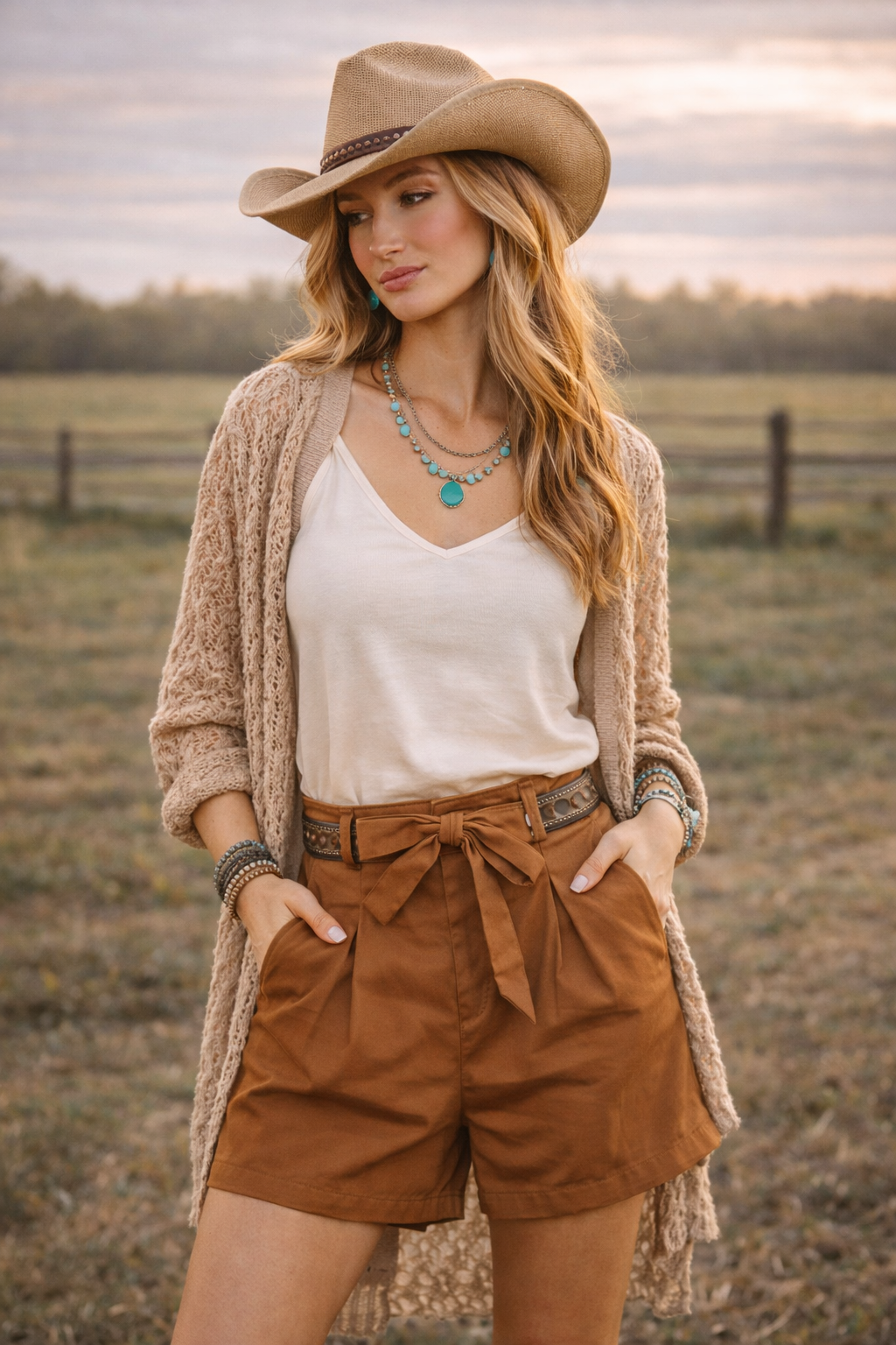 StyleWest High Waist shorts