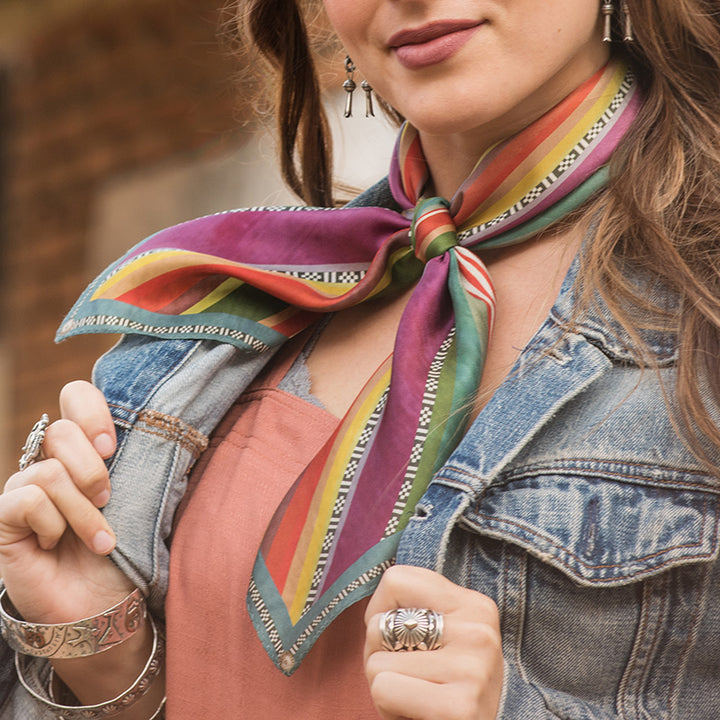 Fringe Scarves Down South Serape