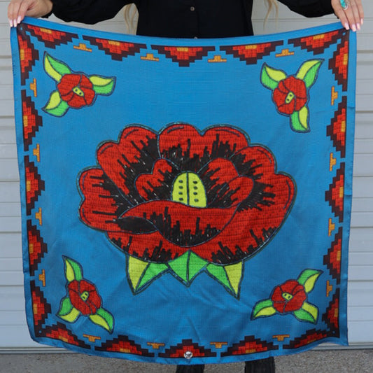 Fringe Scarves War of the Roses