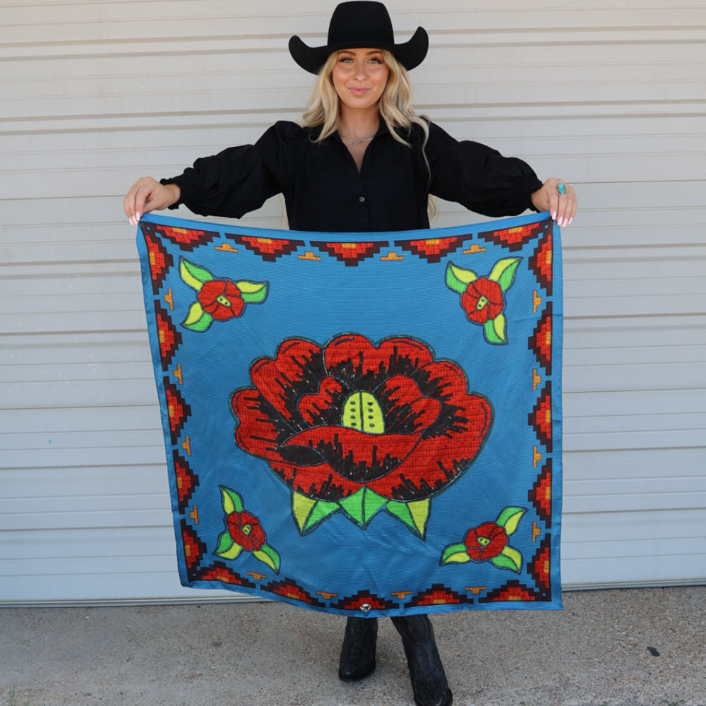 Fringe Scarves War of the Roses