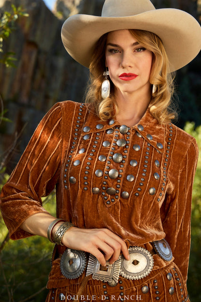Daughter of the Moon Top Pecan
