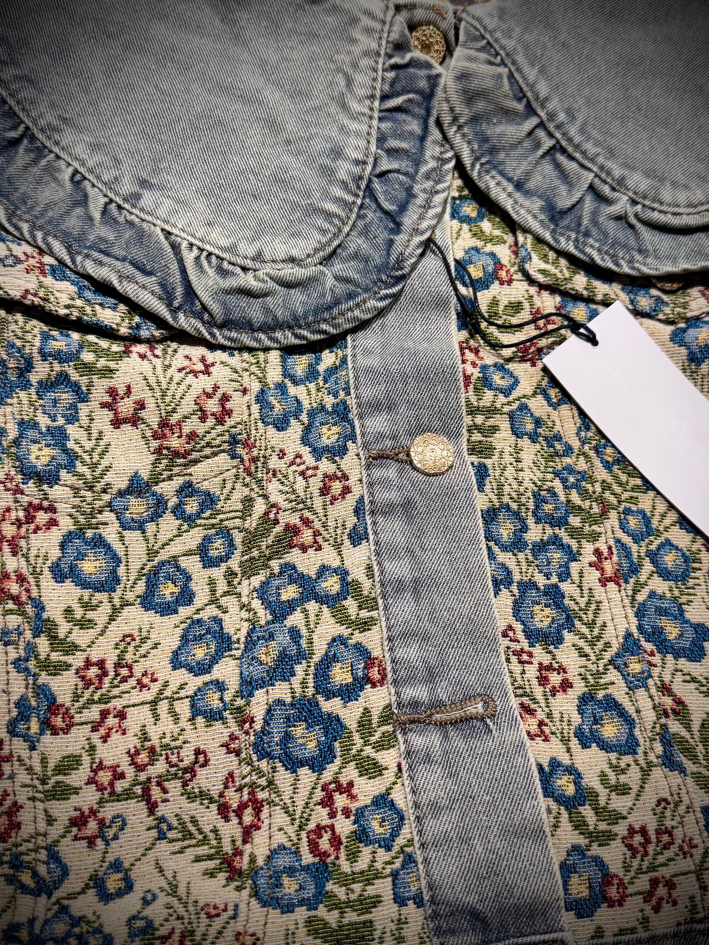 Wild Bloom Denim Jacket