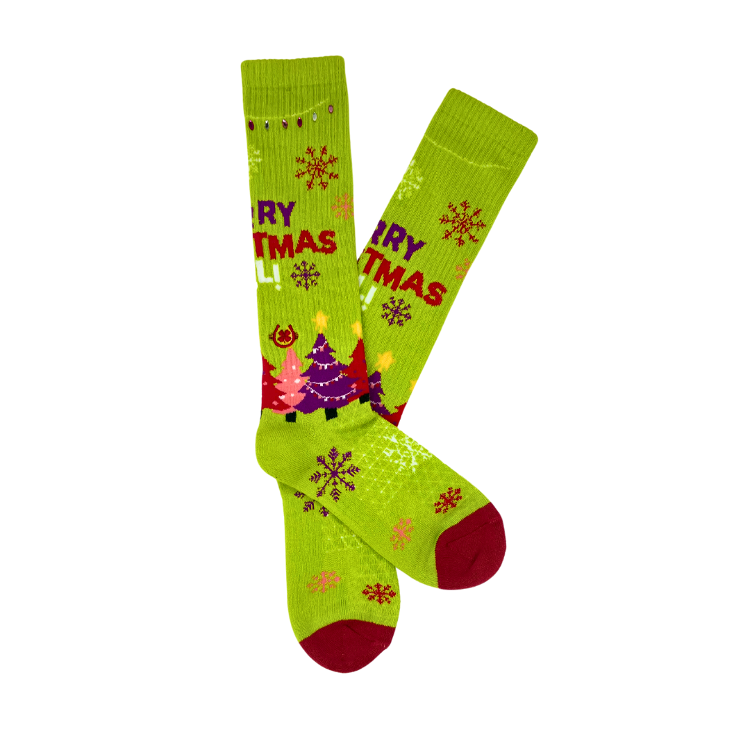 Merry Christmas Y'all Socks