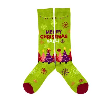 Merry Christmas Y'all Socks