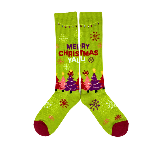 Merry Christmas Y'all Socks