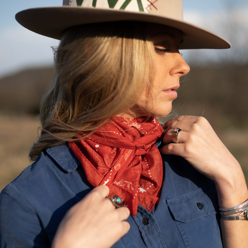 Fringe Scarves Bandito Bandana